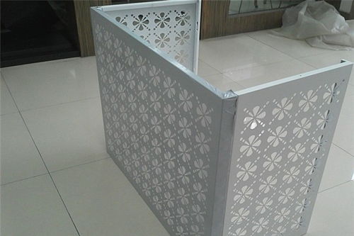 靈石鋁合金室外空調(diào)罩 鋁樂(lè)定制引領(lǐng)建筑材料新潮流